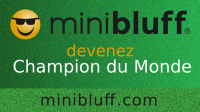 Andree joue au Minibluff